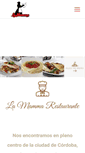 Mobile Screenshot of lamammarestaurante.com.ar